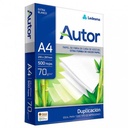 Resma A4 Autor 70g